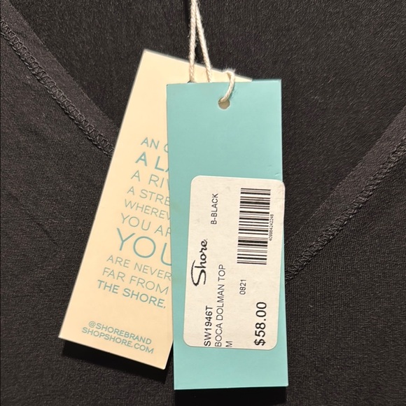 Black V-Neck Women's Top - Picture 2 of 2